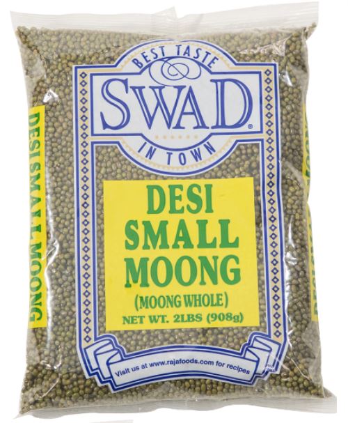 MOONG WHOLE SMALL (2 LBs) - Rice And Spice