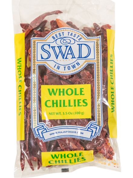 CHILLI WHOLE (3.5 OZ) - Rice And Spice