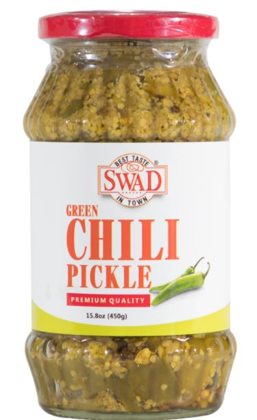 GREEN CHILLI PICKLE - Rice And Spice