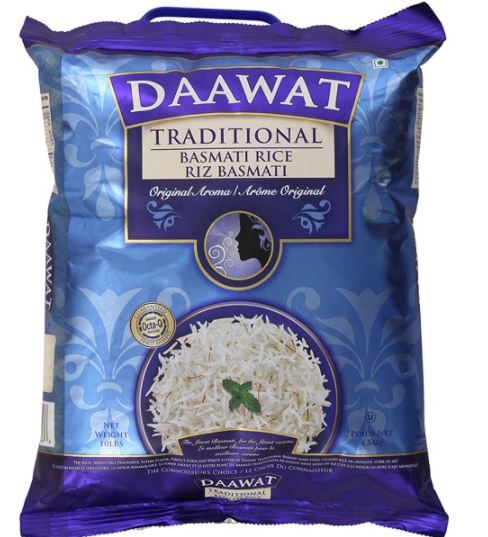 DAAWAT BASMATI RICE (10 LB)