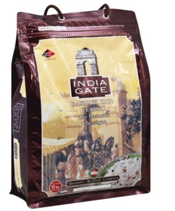 INDIA GATE CLASSIC RICE (10 LB)