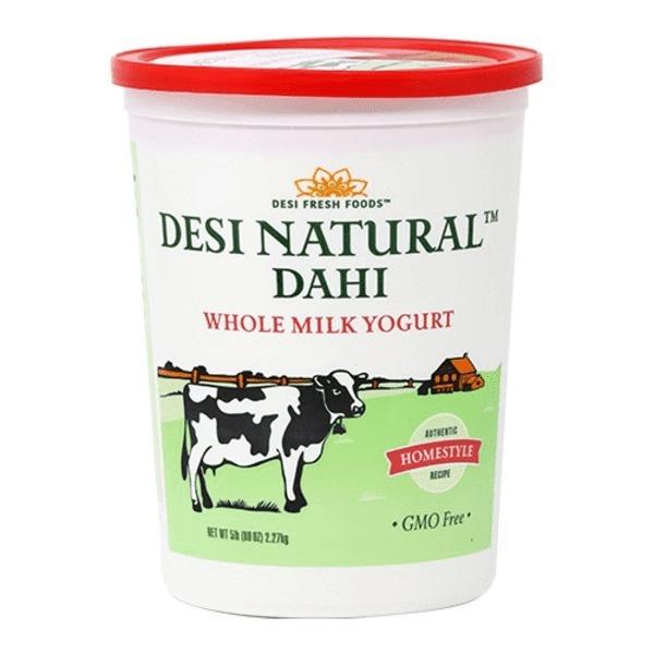 Desi Natural Dahi Whole Milk Yogurt (64 oz)