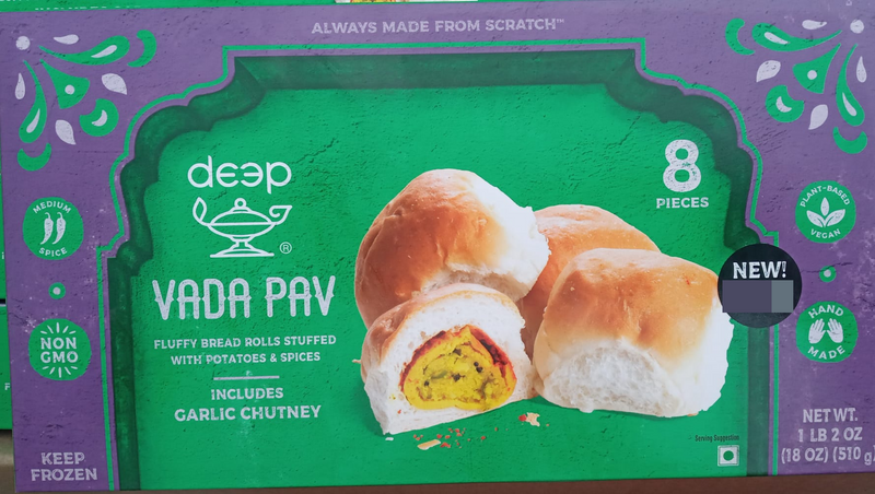 Deep Vada Pav 8 pcs (18 oz)