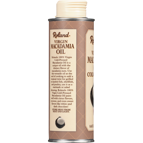 Roland Foods Oil, Virgin Macadamia (8.5 fl oz)