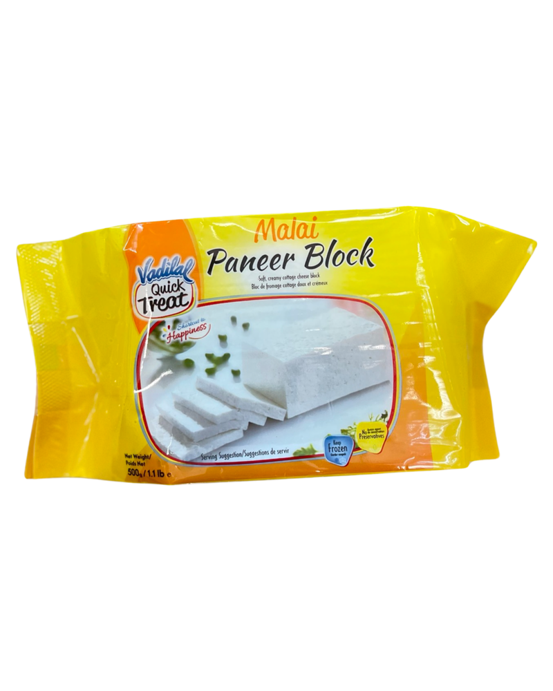 Vadilal Frozen Malai Paneer Block (500 G)