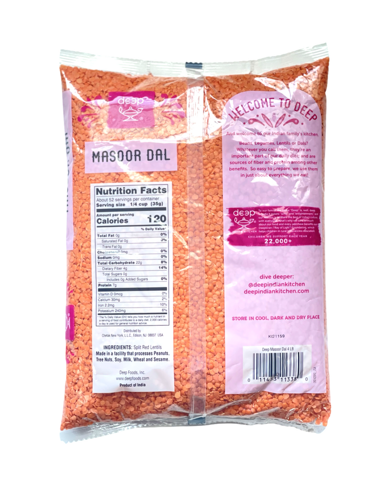 Deep Masoor Dal (4 LB)