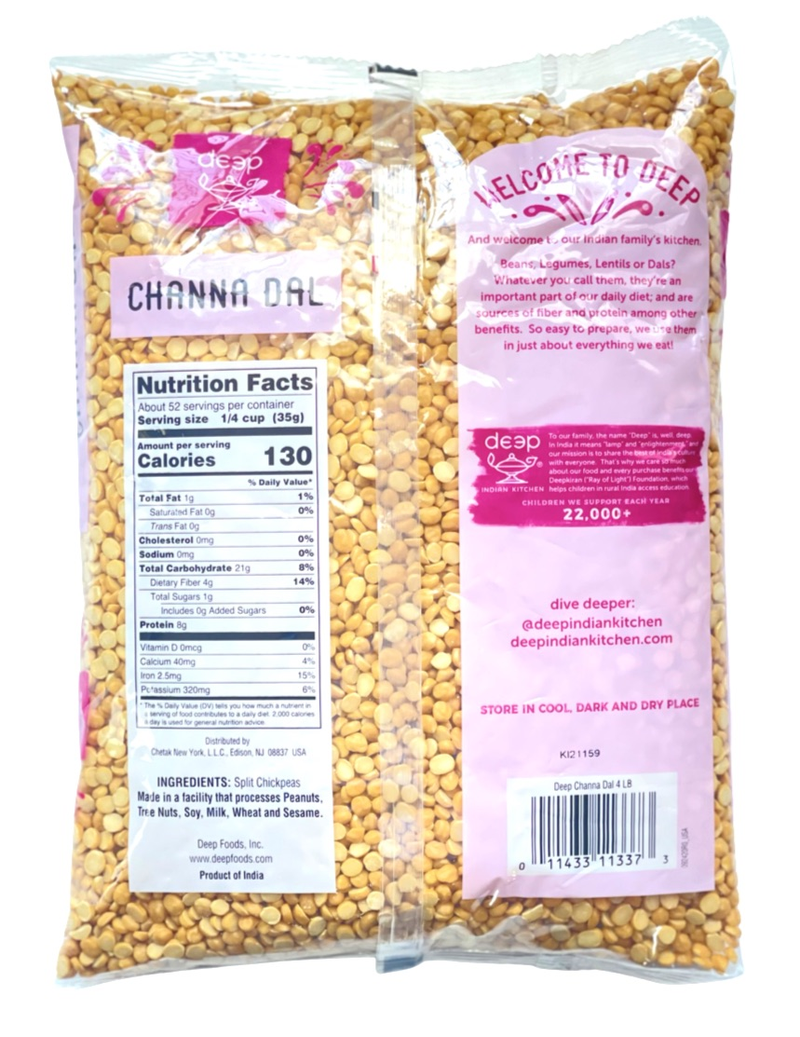 Deep Chana Dal (4 LB)