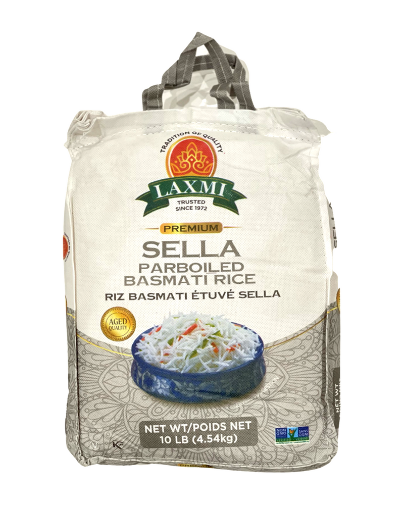 LAXMI SELLA PARBOILED BASMATI RICE (10 LB)