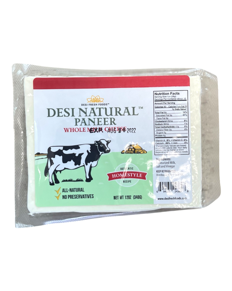 Desi Natural Paneer (12 oz)