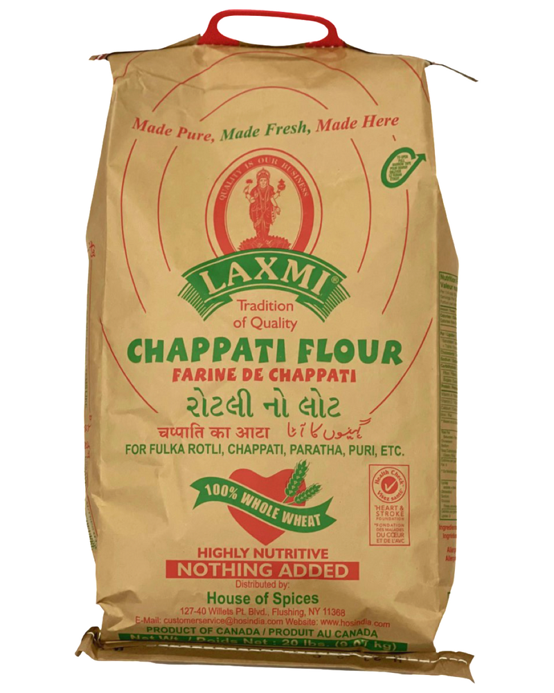 LAXMI CHAPPATI WHEAT FLOUR (20 LB)