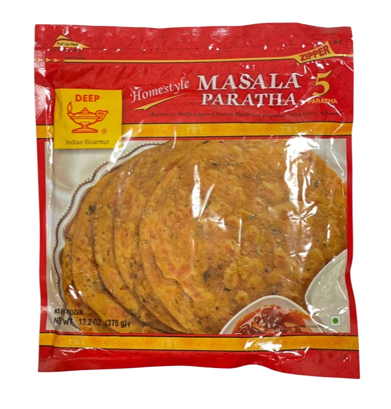 Deep Masala Paratha 5 pcs (13.2 oz)