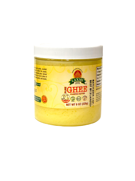 Laxmi Pure Clarified Butter Ghee (8 oz)