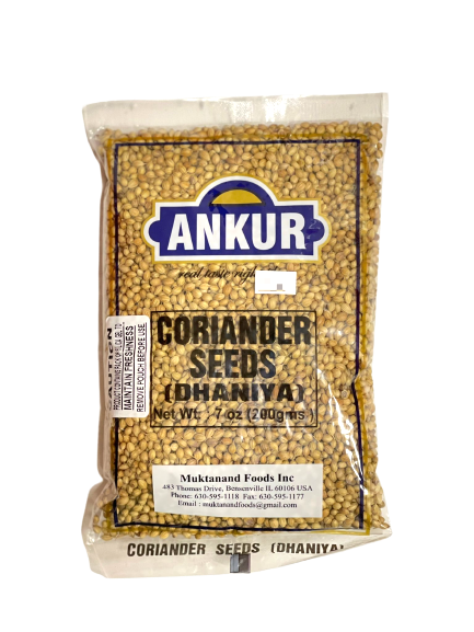 Ankur Coriander Seeds (7 oz)