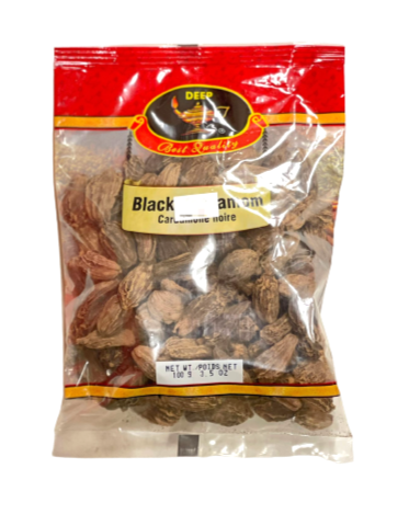 Deep Black Cardamom (3.5 oz)