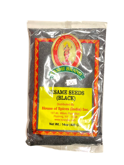 Laxmi Brand Sesame Seeds (Black) (14 oz)