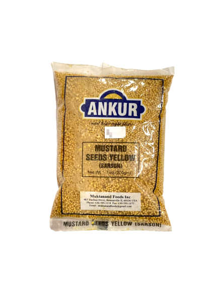 Ankur Mustard Seeds Yellow (7 oz)