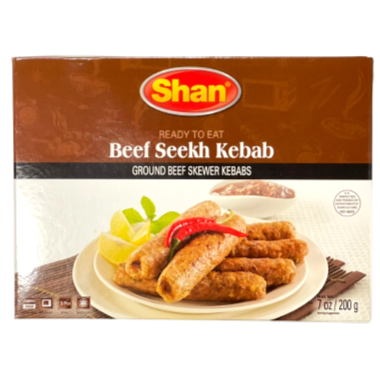 Shan Beef Seekh Kebab (7 oz)