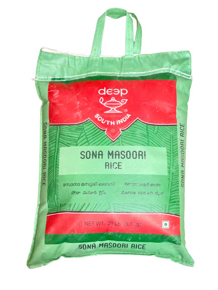 Deep Sona Masoori Rice (20 lb)