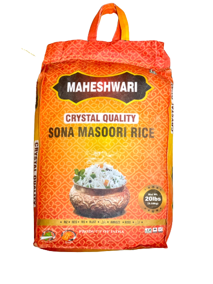 Maheshwari Sona Masoori Rice (20 lb)