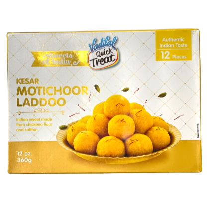 Vadilal Kesar Motichoor Laddoo (12 oz)