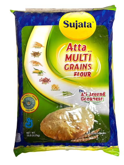 Sujata Atta With Multi Grains Flour (20 lb)