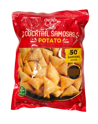 Deep Potato Cocktail Samosa 50 pcs (15 oz)