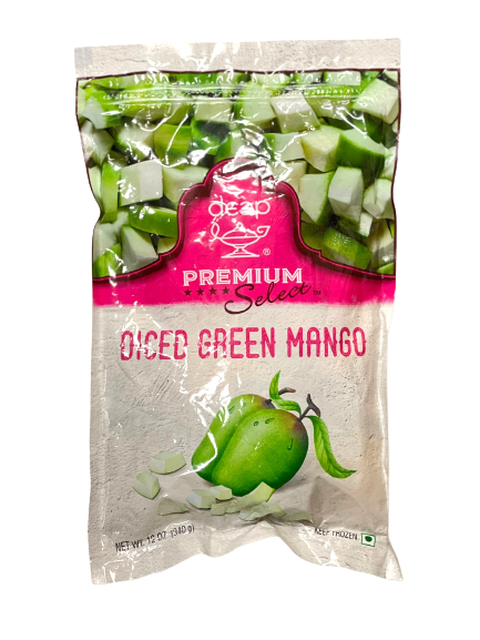 Deep Premium Select Diced Green Mango (12 oz)