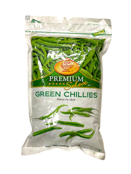 Deep Premium Select Green Chillies (12 oz)