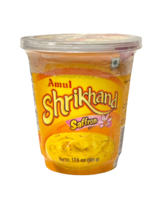 Amul Shrikhand Saffron (17.6 oz)