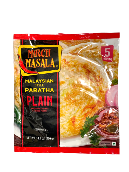 Mirch Masala Malaysian Style Paratha Plain 5 pcs (14.1 oz)