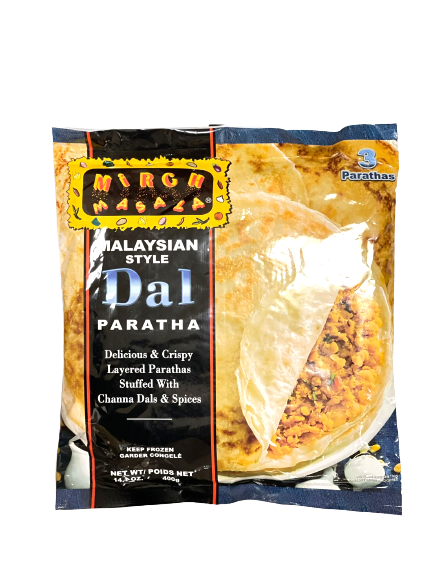 Mirch Masala Malaysian Style Dal Paratha 3 pcs (14.1 oz)