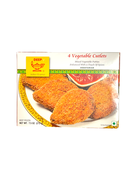 Deep 4 Vegetable Cutlets (7.5 oz)