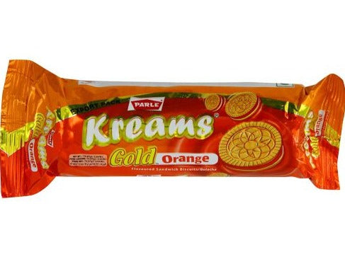 Parle Kreams Gold Orange Biscuits (2.35 oz)