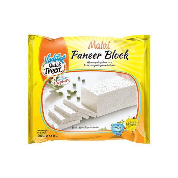 Vadilal Frozen Malai Paneer Block (200 G)